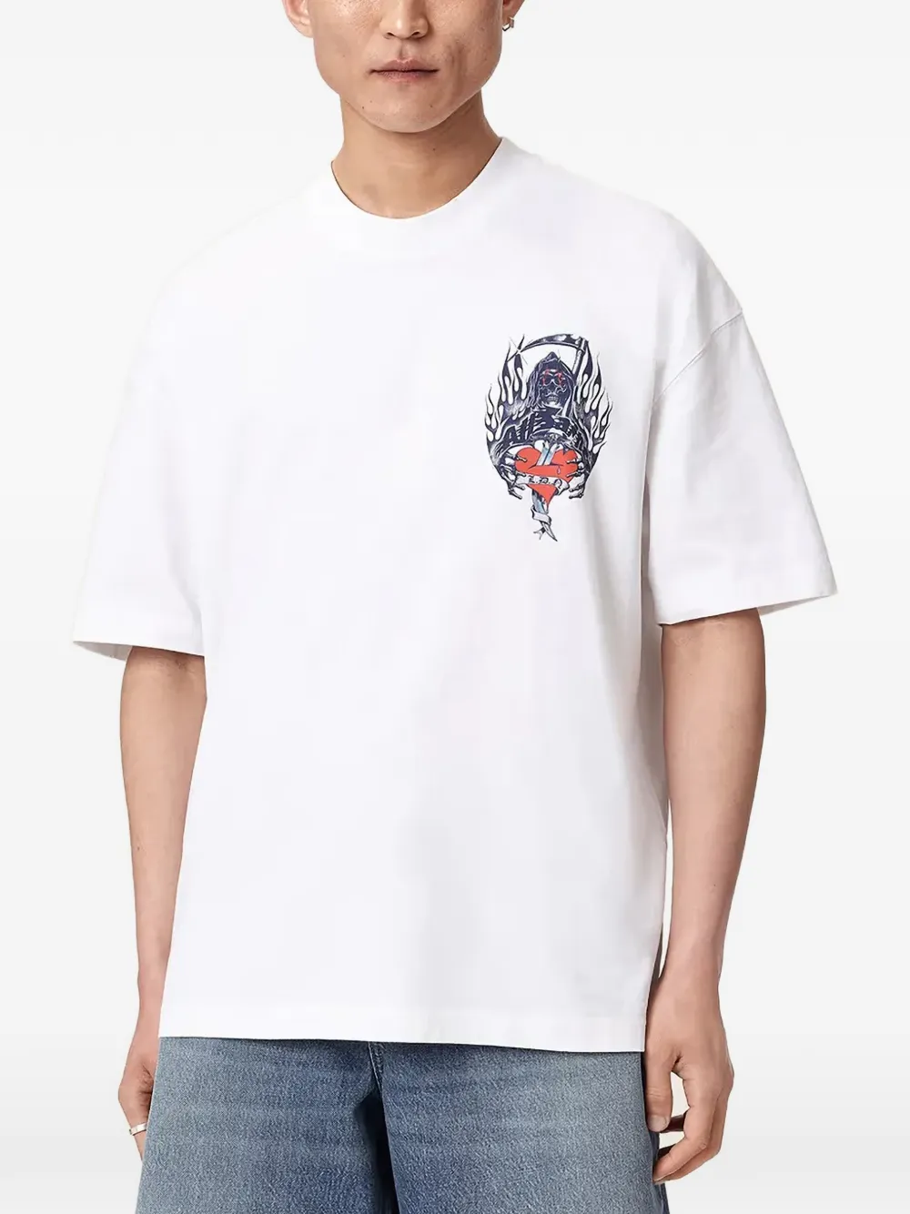 AllSaints graphic-print T-shirt