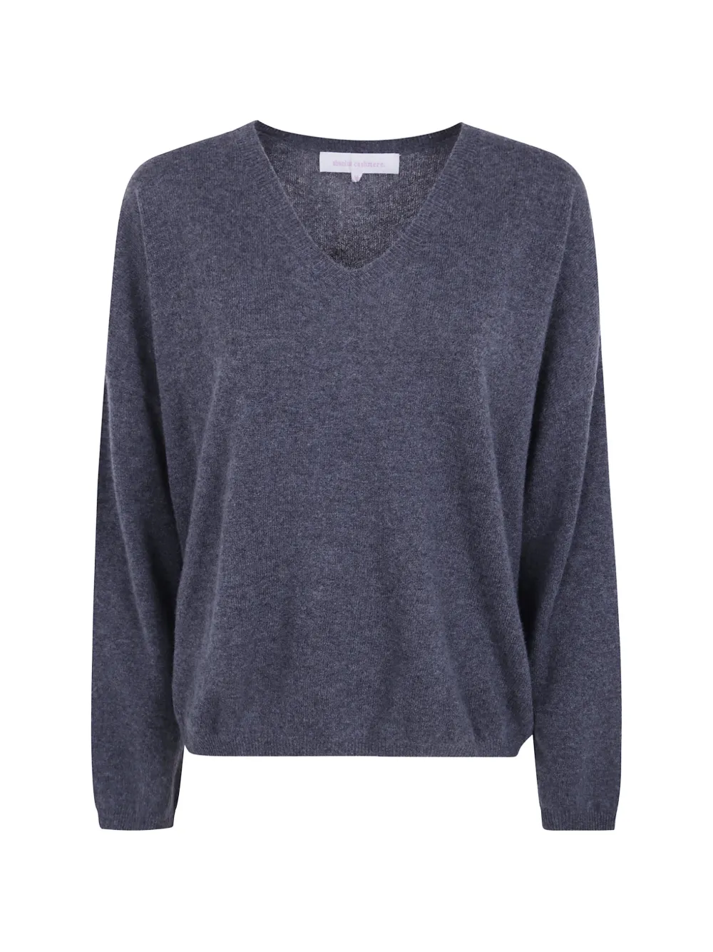 absolut cashmere Alicia V-neck cashmere sweater - Grigio