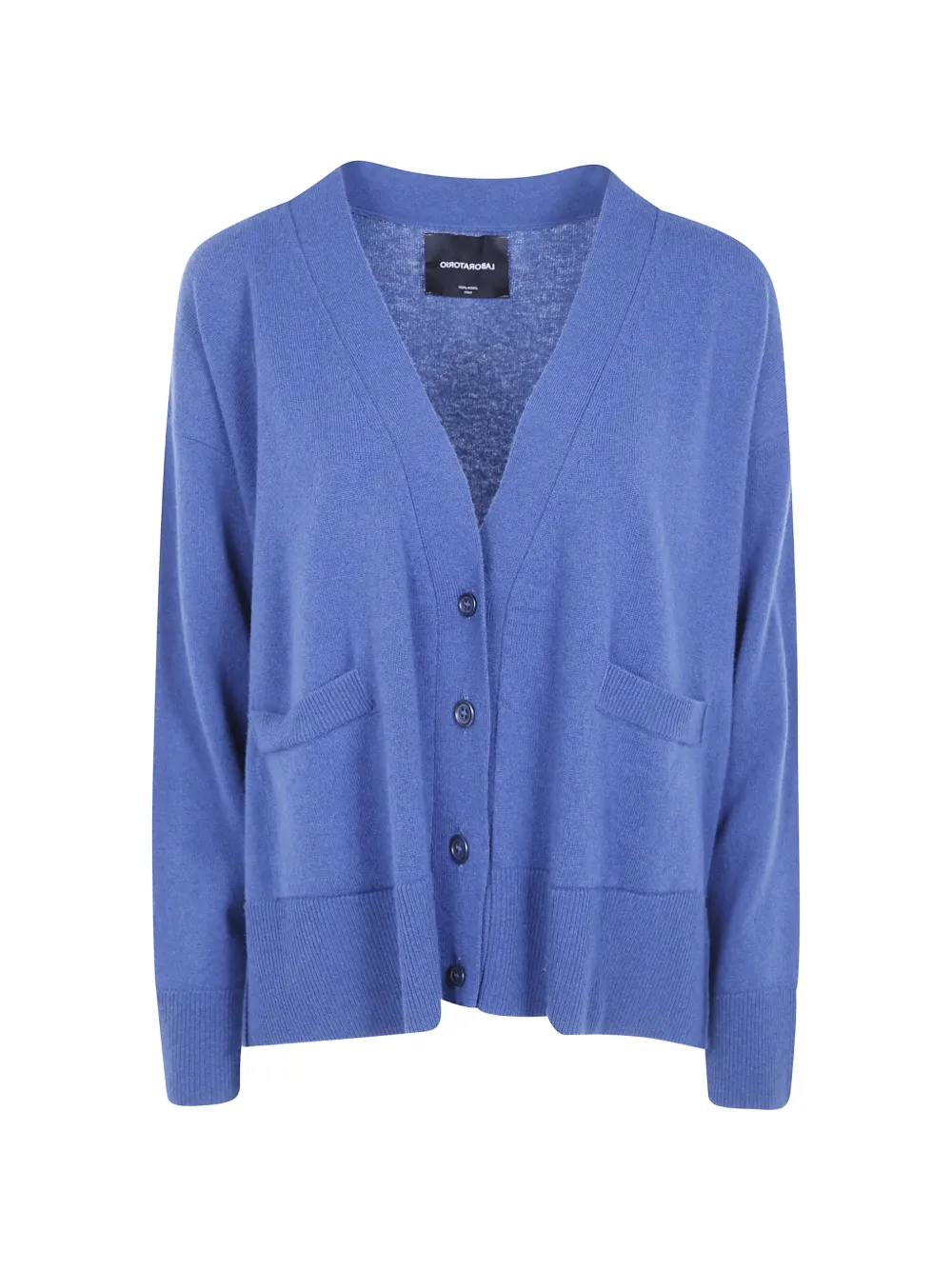 LABORATORIO CAPRI V-neck button-fastening cardigan