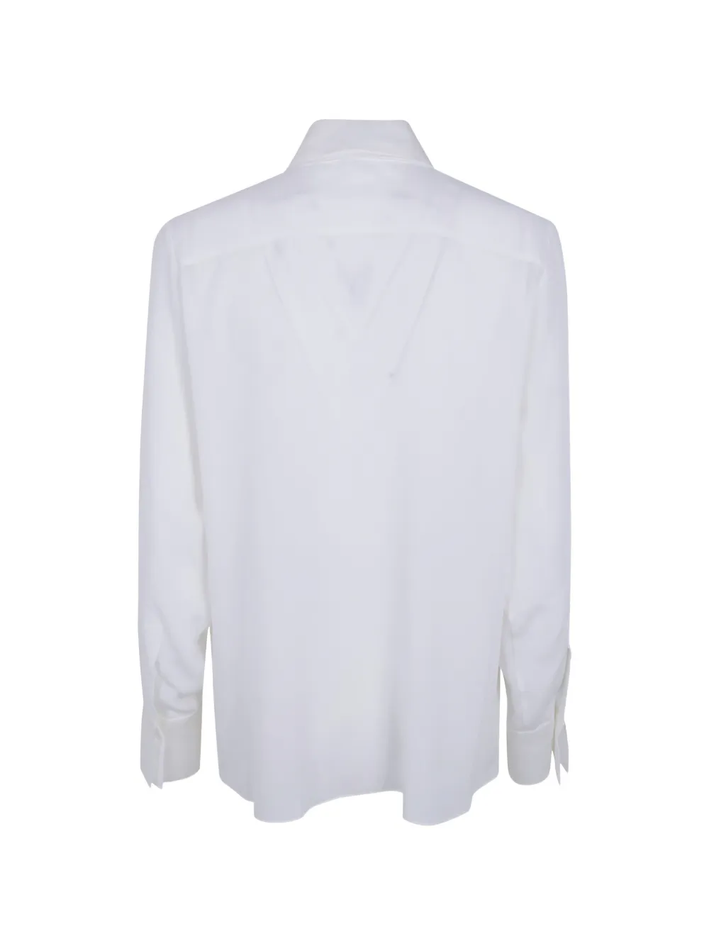 Antonelli pleated-panel buttoned shirt Wit