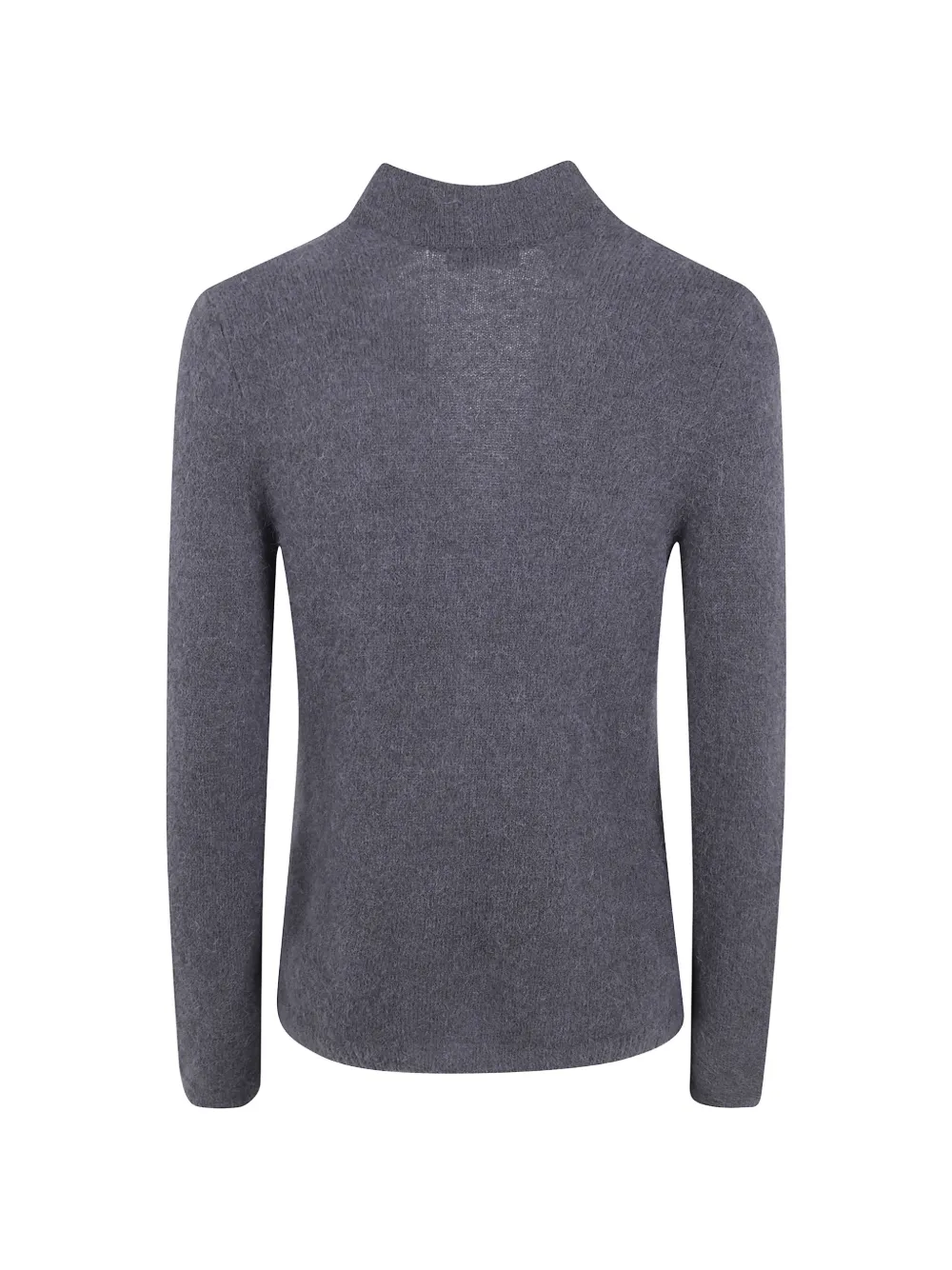 Base Alpaca-knit Single-button Cardigan In Black