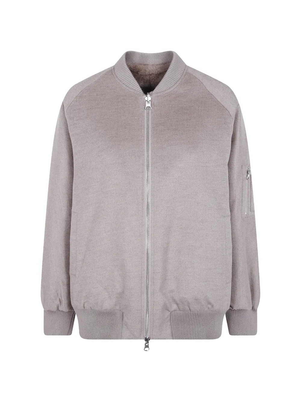 VALENTINI 1972 reversible faux-fur bomber jacket