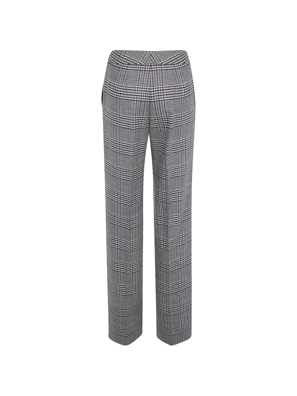 Via Masini 80 Geruite broek Bruin