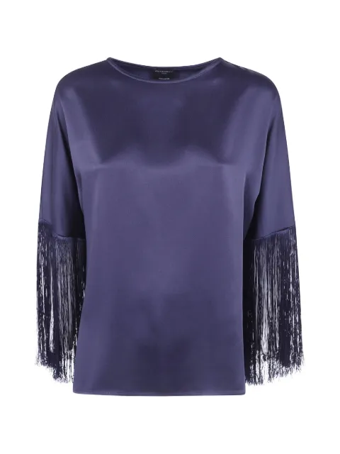 Antonelli fringe-trim top