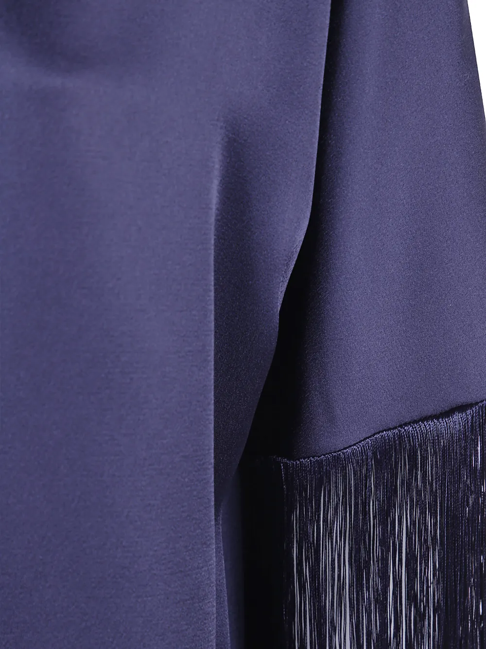 Antonelli fringe-trim top Paars
