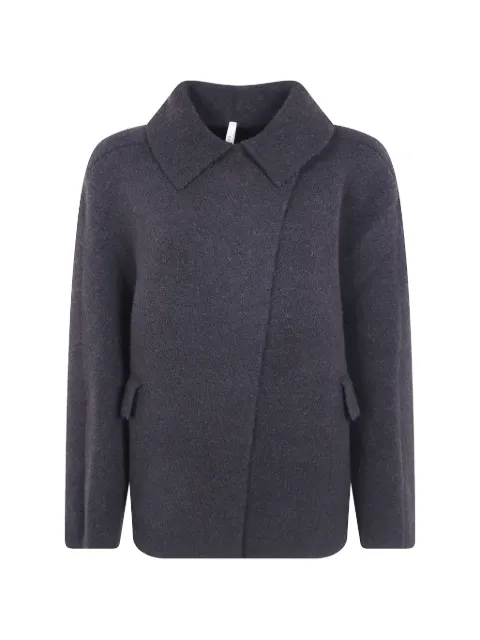 Boboutic spread-collar wool cardigan