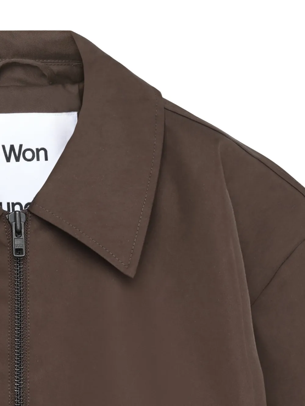 Won Hundred Sebastian zip-up jacket Bruin