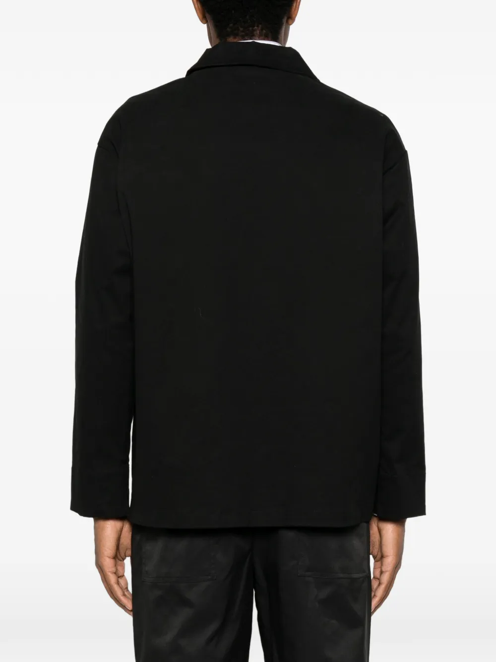IMPERIAL Shirtjack met opgestikte zak Zwart