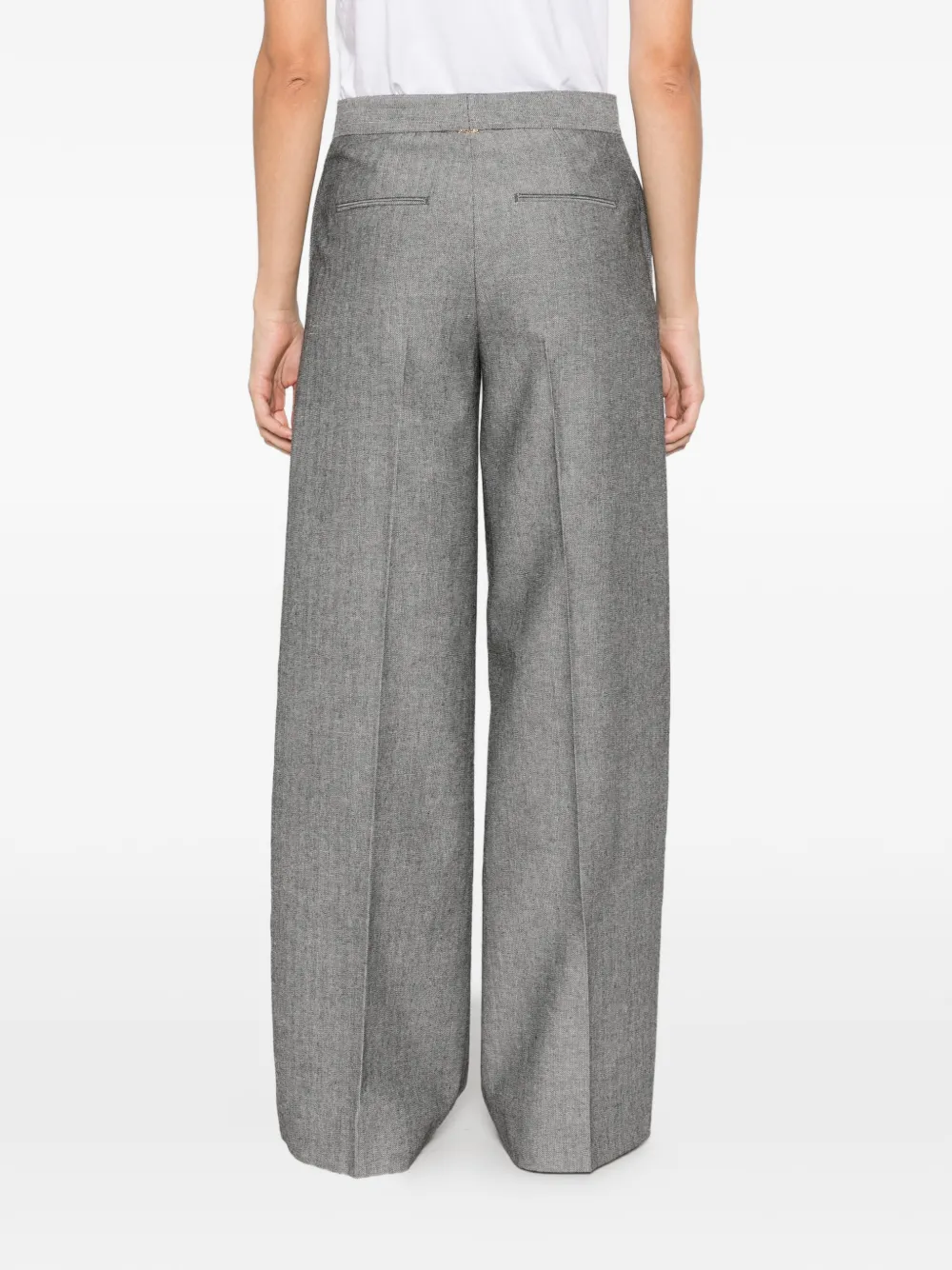 TWINSET Broek met wijde pijpen Grijs