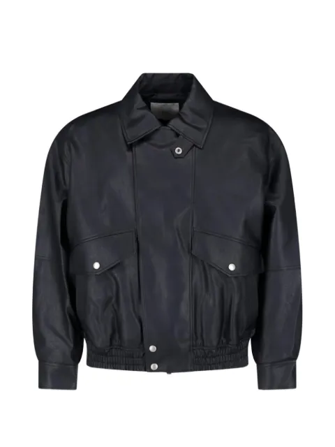 DUNST elasticated-hem bomber jacket