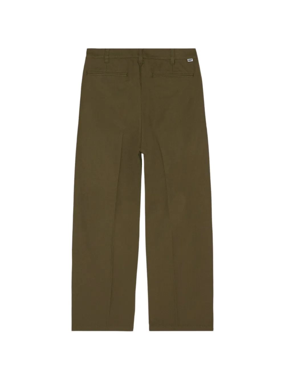 Obey Dean geplooide broek Grijs