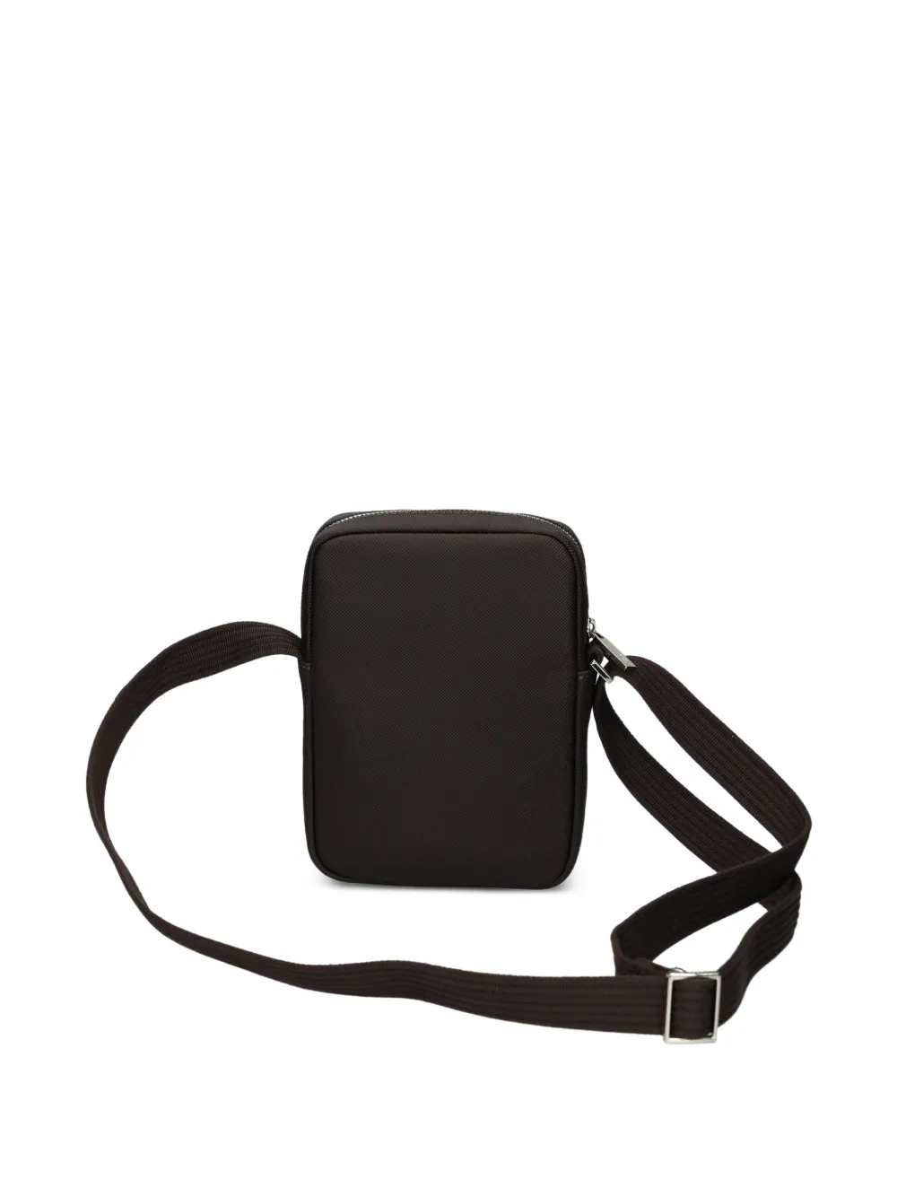 Lacoste logo-plaque shoulder bag Bruin