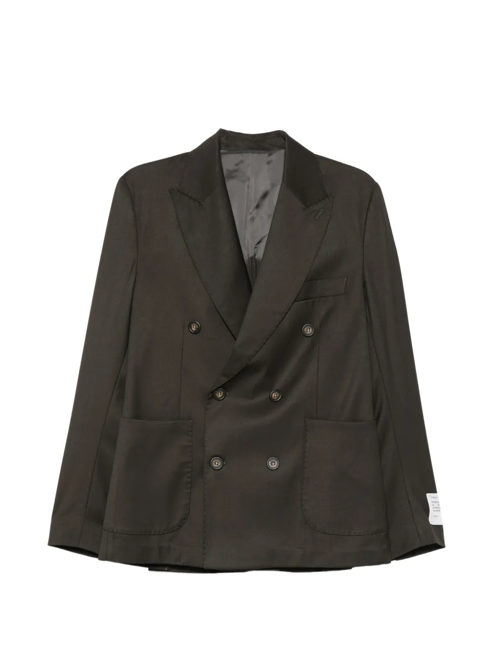 IMPERIAL double-breasted peaked-lapel suit - Grau