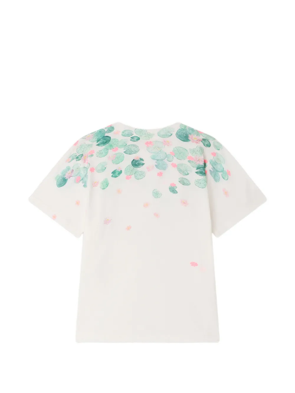 Bonpoint MoMA water-lily print T-shirt Wit
