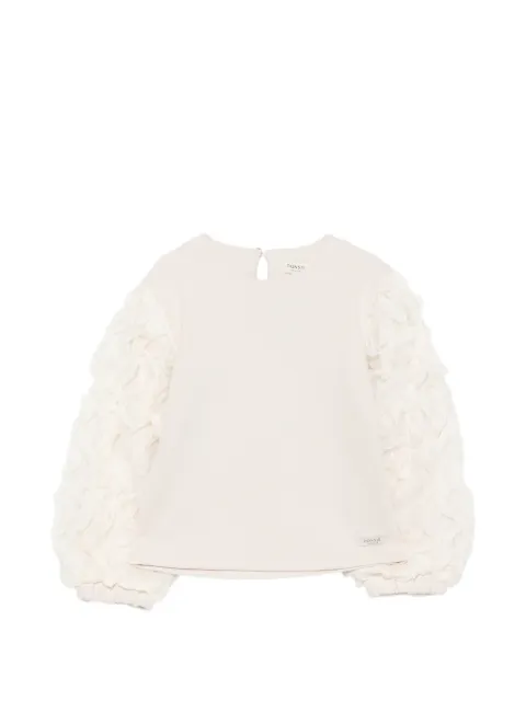 Donsje Sien ruffled long-sleeve top