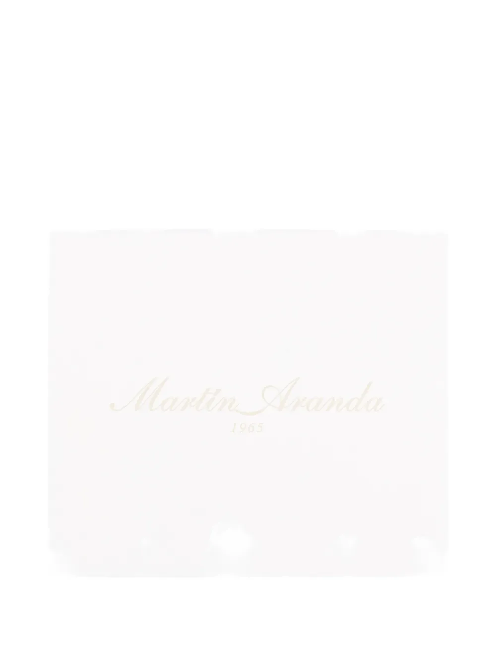 Martin Aranda button-detail knitted set Zwart