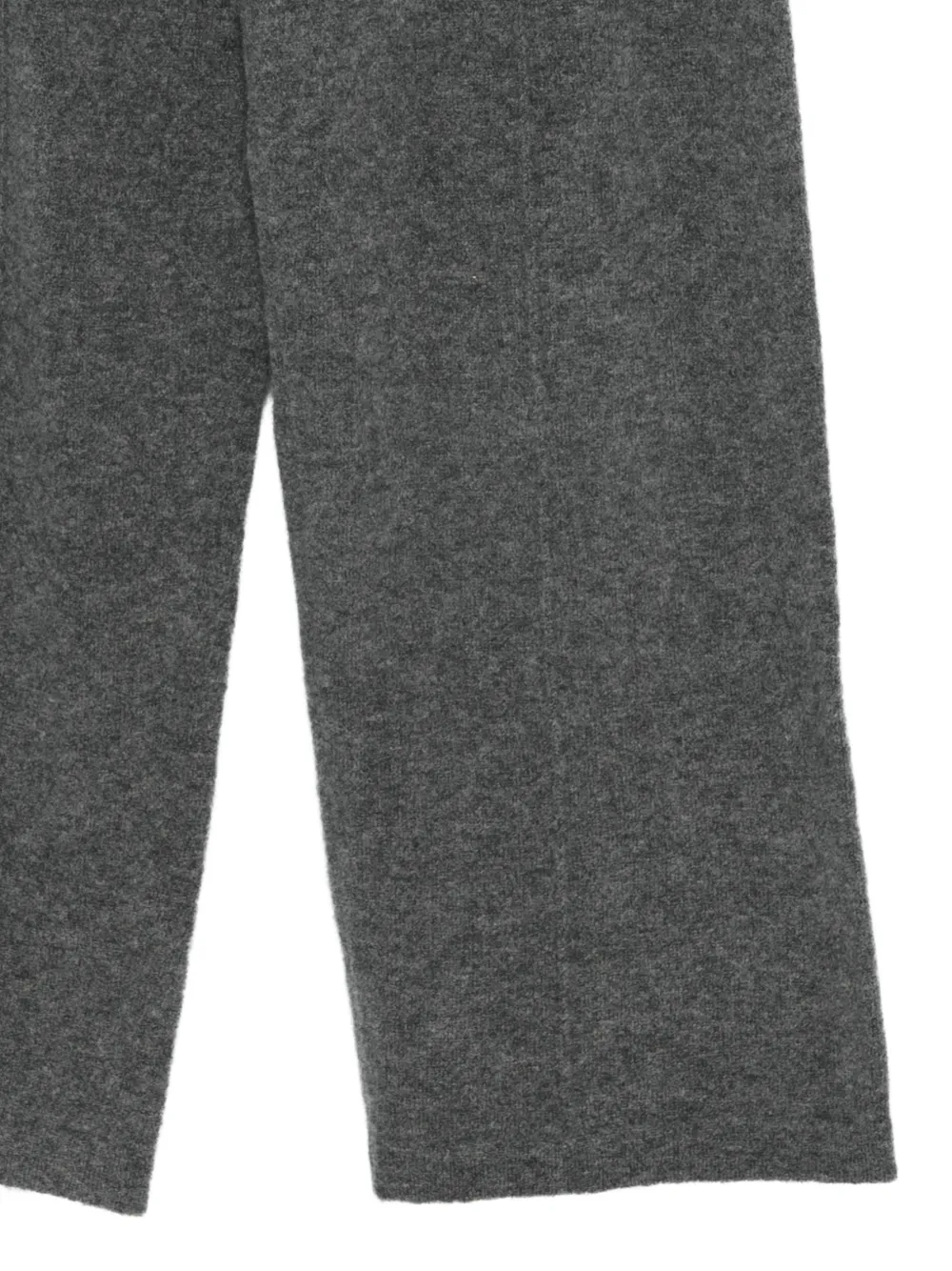 Laneus fine-knit elasticated trousers Grijs