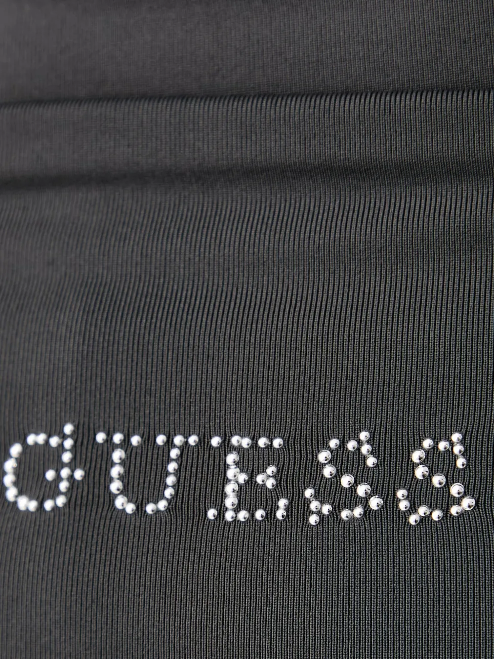 GUESS USA Lotus flared legging met straslogo Grijs
