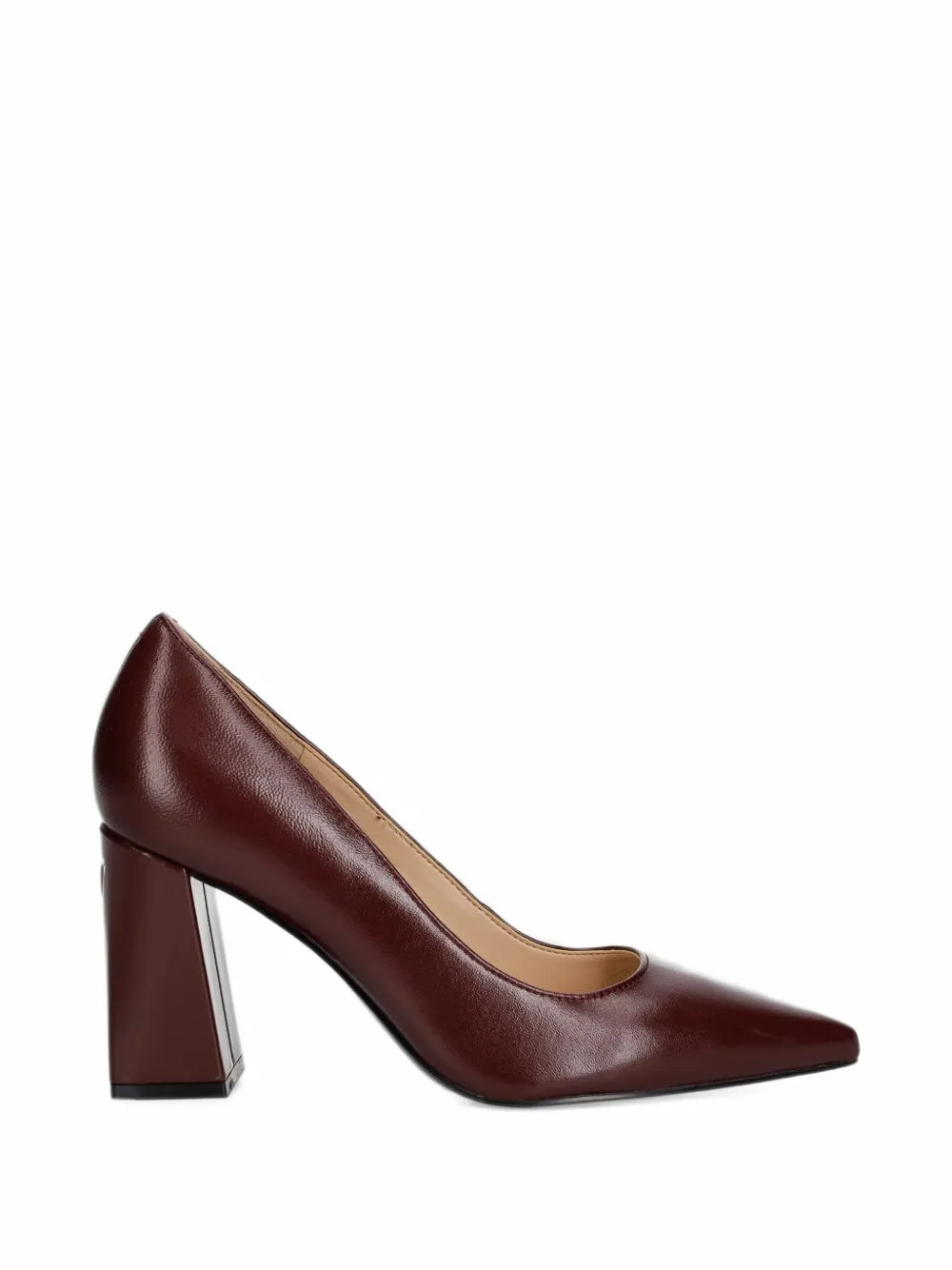 GUESS USA Barchie pointed-toe block-heel pumps - Rosso