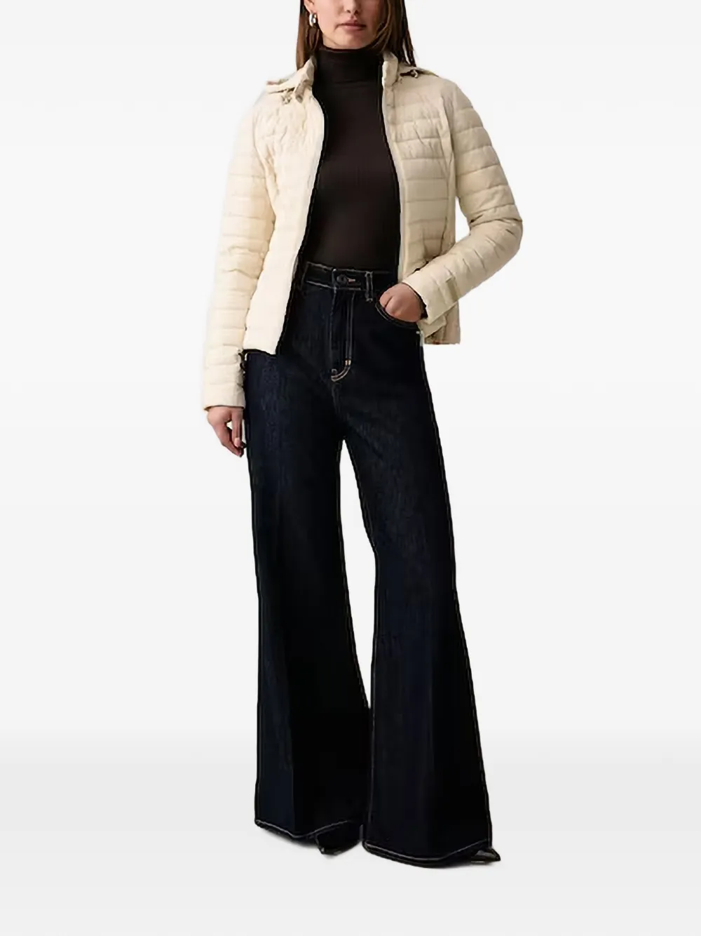 GUESS USA Ribgebreide coltrui Bruin