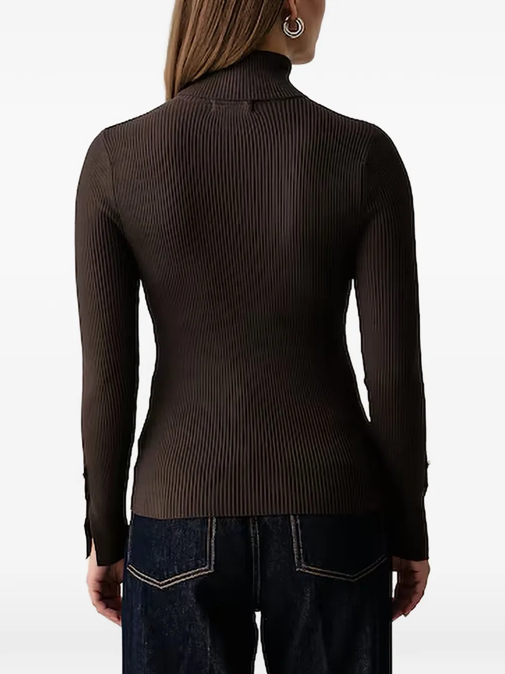 GUESS USA Ribgebreide coltrui Bruin