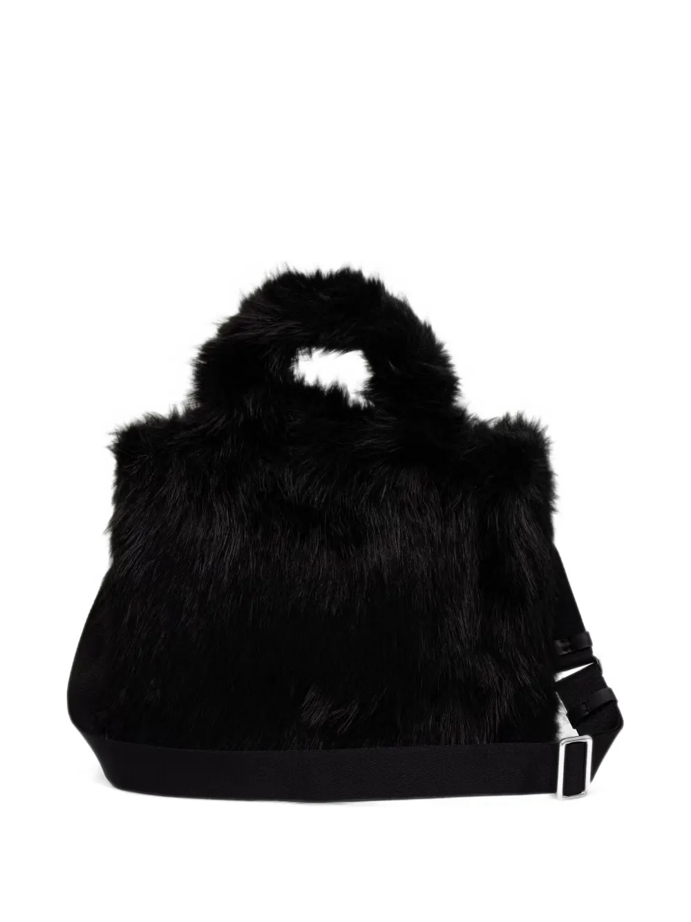 Karl Lagerfeld Shopper met logoplakkaat Zwart