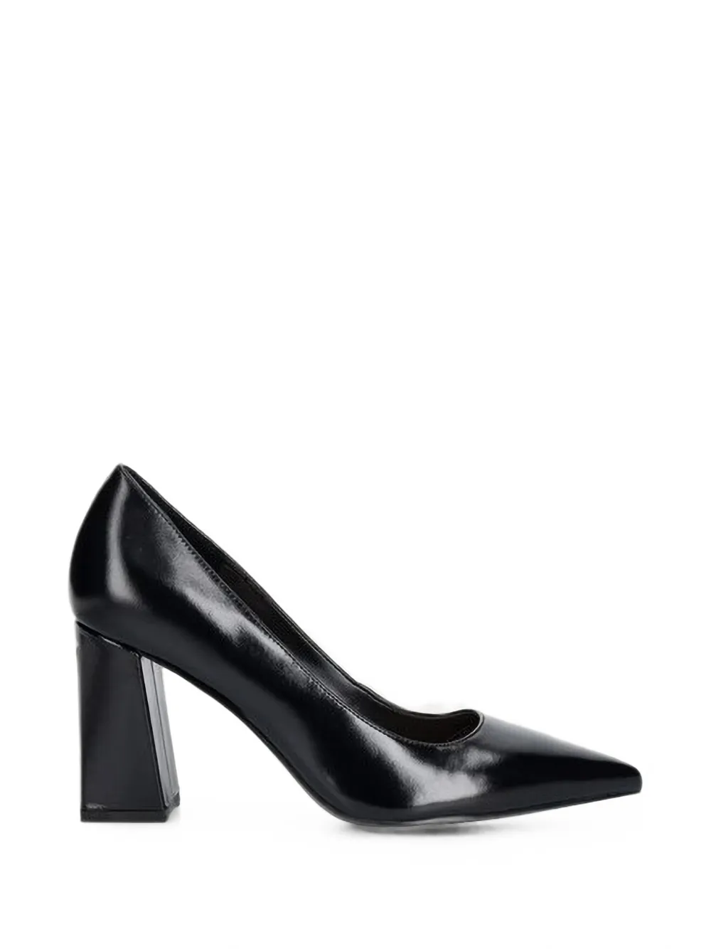 Guess Usa Court pointed-toe block-heel pumps in Black