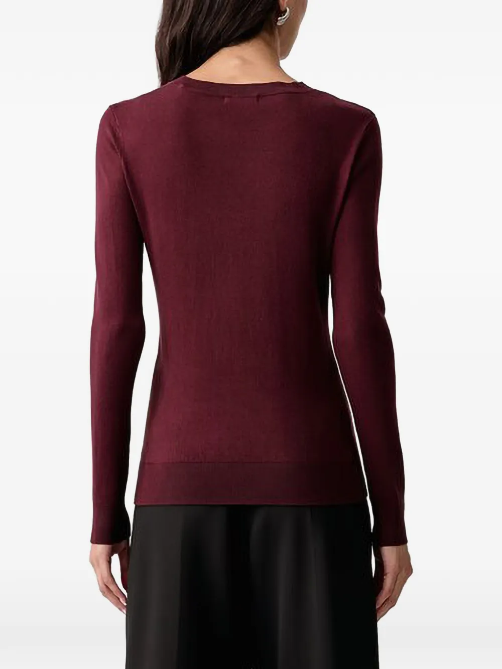 GUESS USA Sweater verfraaid met logo Rood