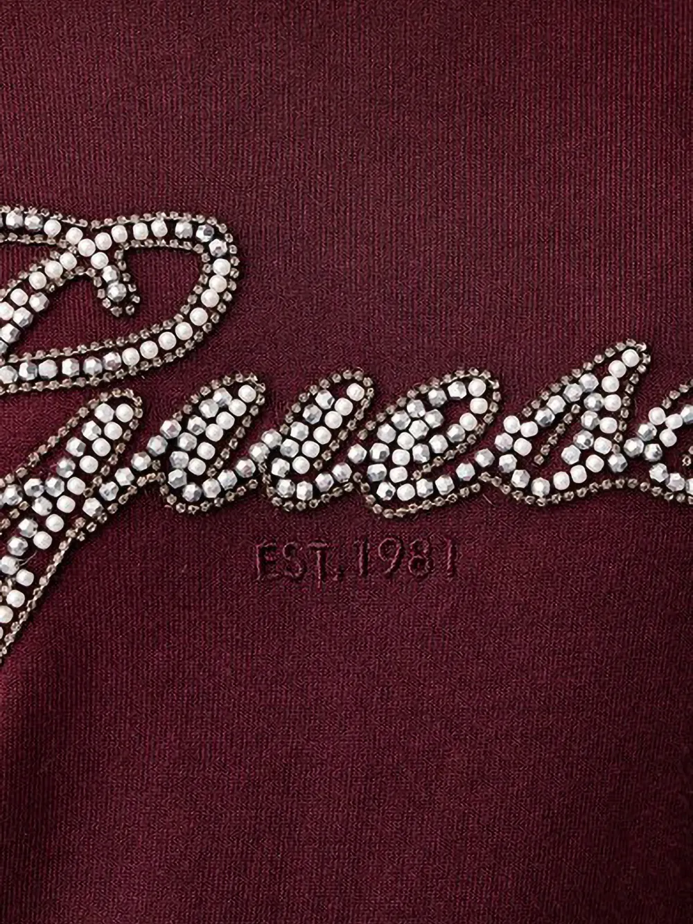 GUESS USA Sweater verfraaid met logo Rood