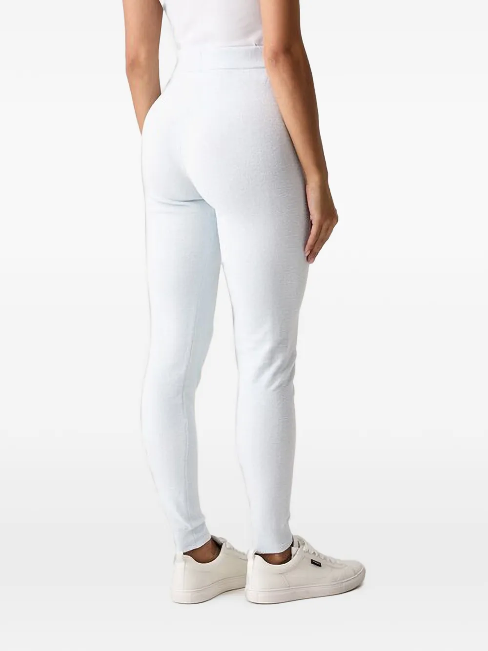GUESS USA Aria bouclé broek met geborduurd logo Blauw
