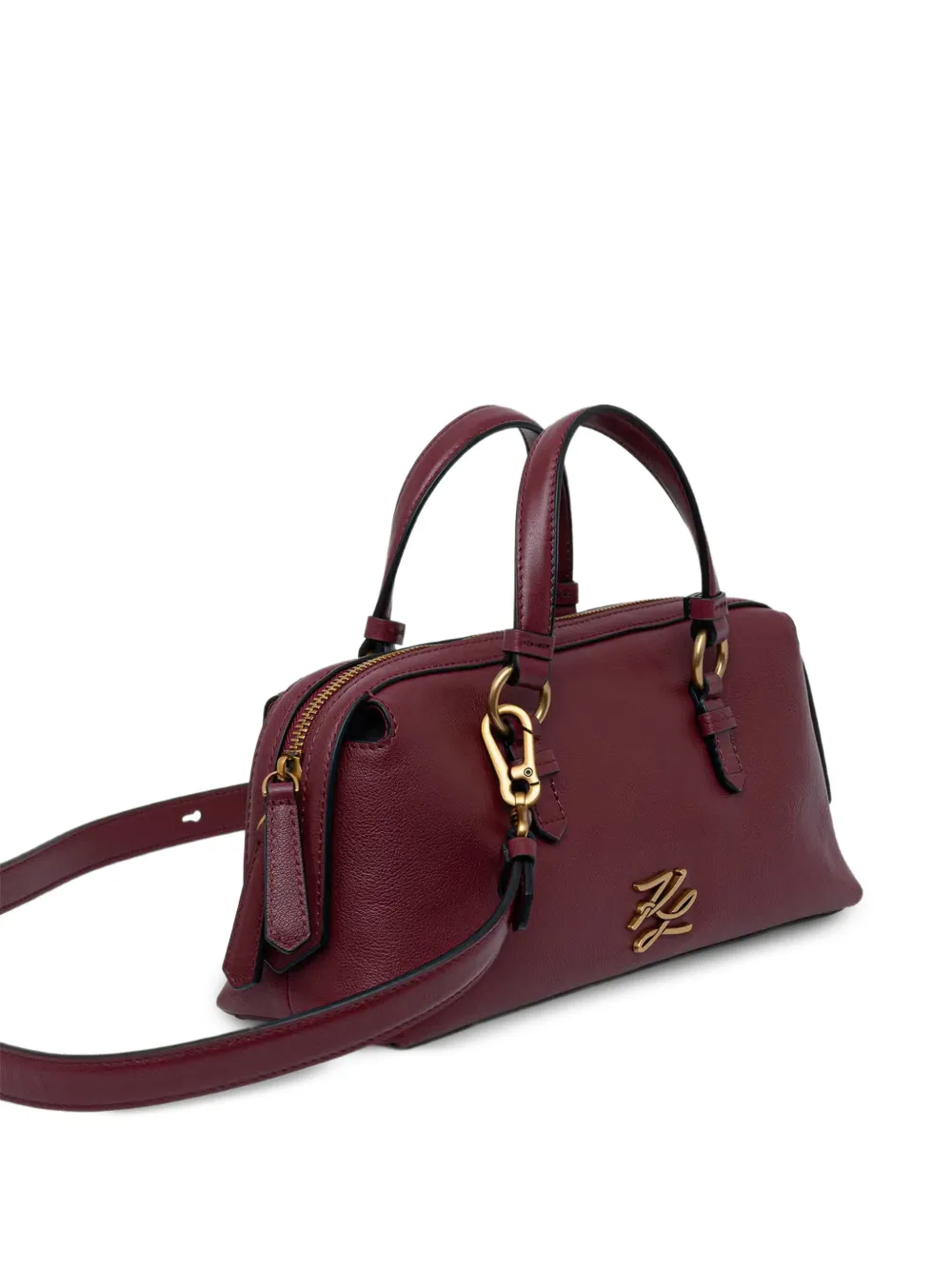 Karl Lagerfeld K Autograph langwerpige shopper Rood