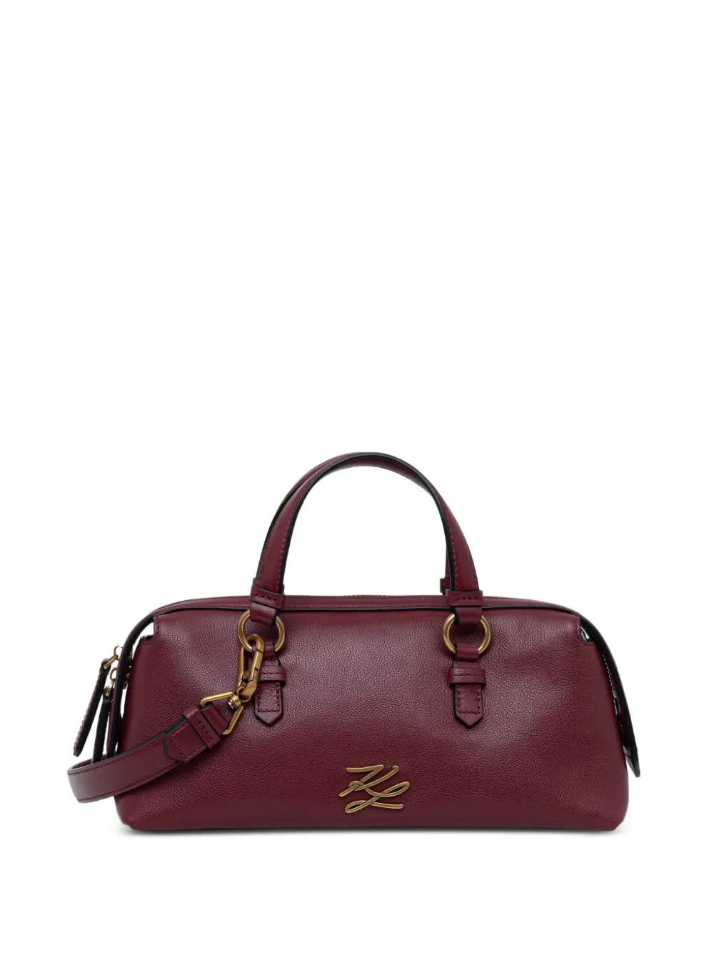 Karl Lagerfeld K/Autograph elongated tote bag - Red