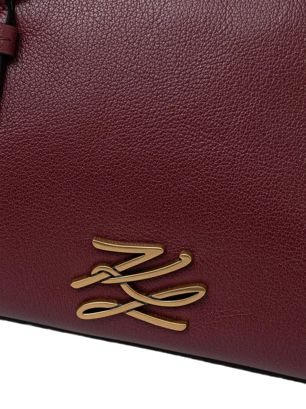 Karl Lagerfeld K Autograph langwerpige shopper Rood