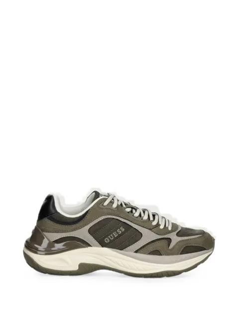 GUESS USA Squan3 logo-print panelled sneakers