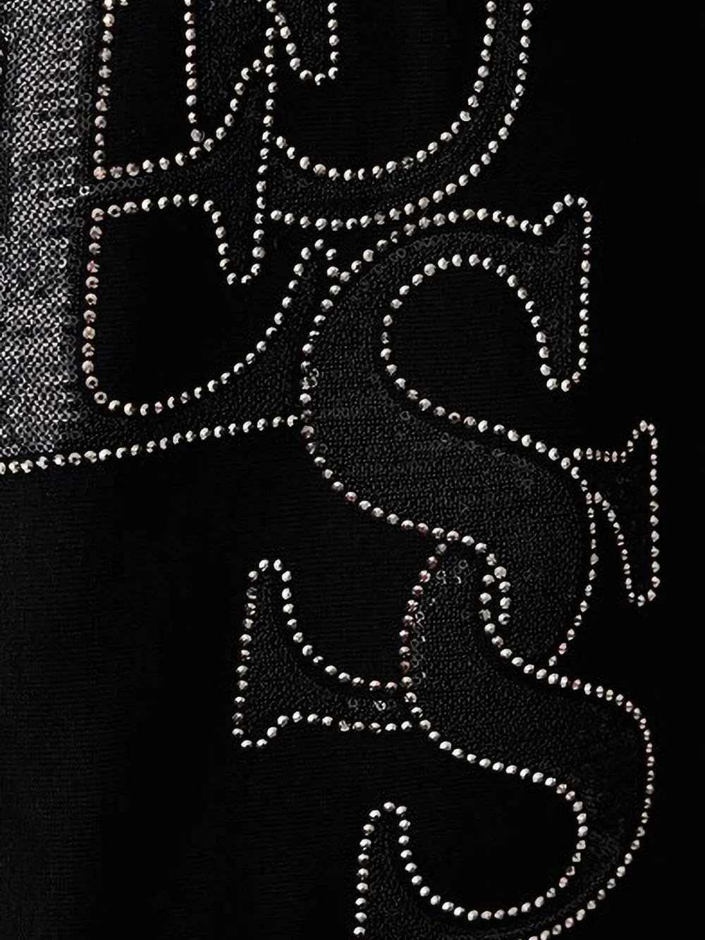 GUESS USA Trui met verfraaide logo-patch Zwart