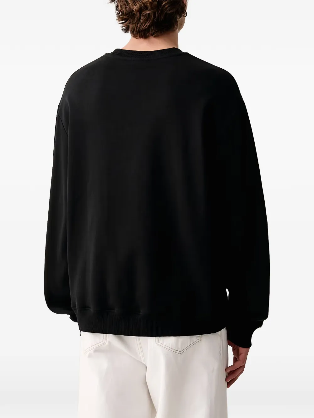 Karl Lagerfeld Jeans Sweater met logoprint Zwart