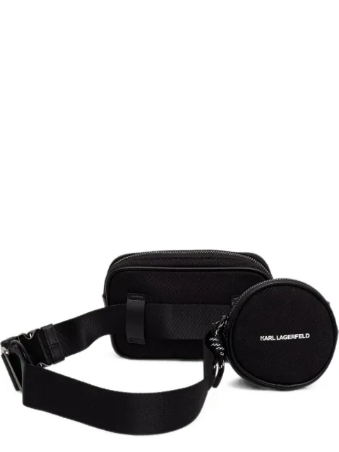 Karl Lagerfeld logo-print belt bag