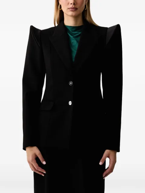 Karl Lagerfeld structured-shoulder blazer
