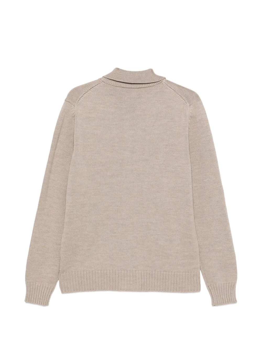 Zanone button-up collared cardigan Beige