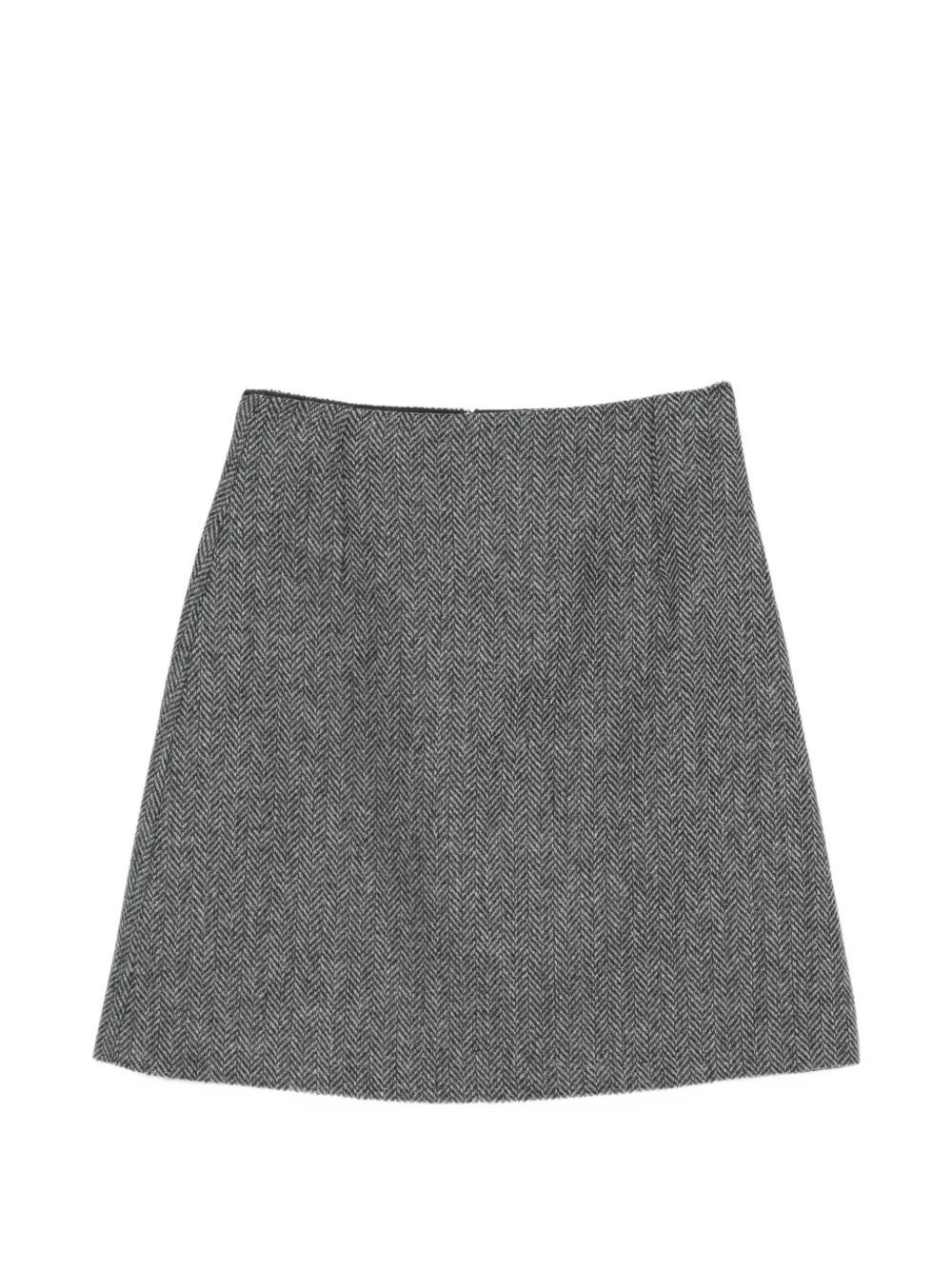 Weekend Max Mara Rok met visgraatpatroon Grijs