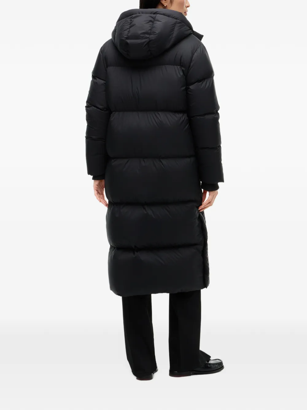 Tommy Hilfiger Donsjas met capuchon Zwart