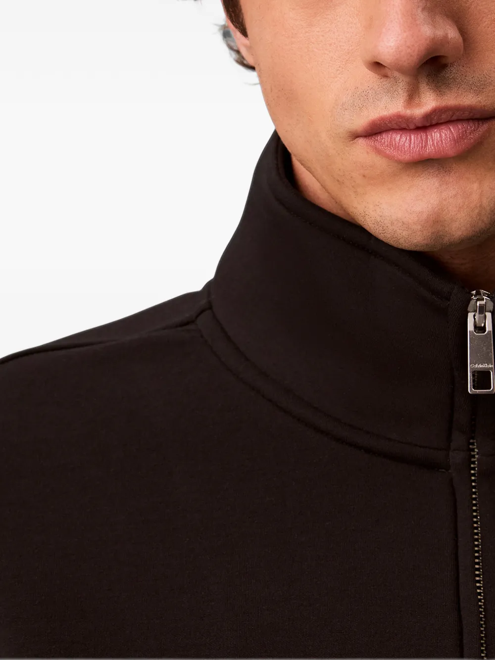 Calvin Klein Jack met geborduurd logo Zwart