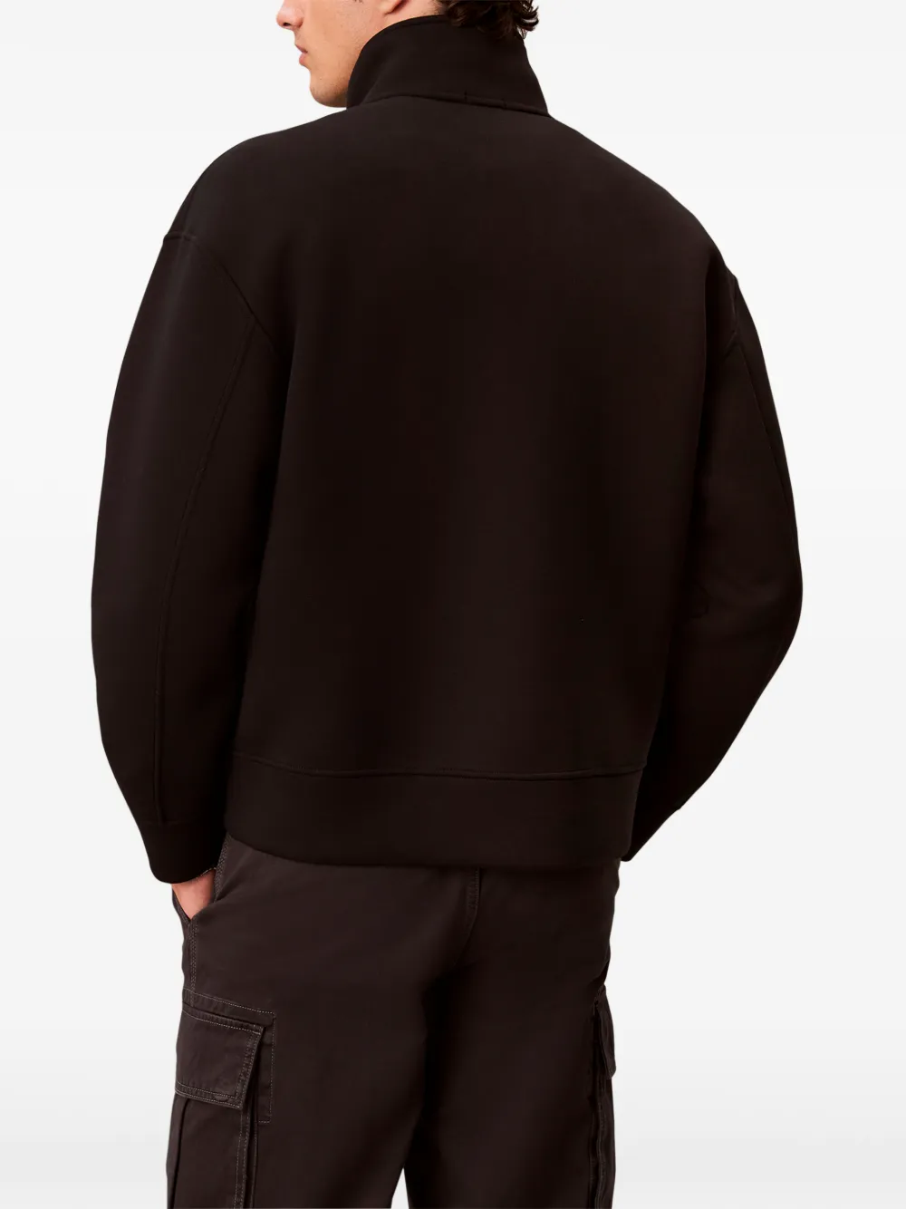 Calvin Klein Jack met geborduurd logo Zwart