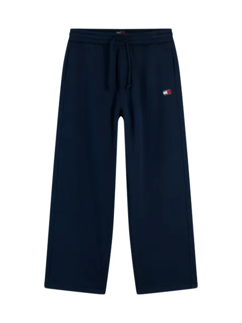 Tommy Hilfiger logo-patch drawstring track pants