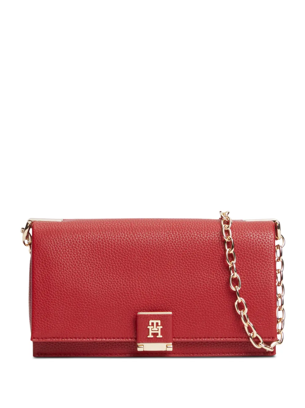 Tommy Hilfiger TH monogram crossbody bag - Rosso