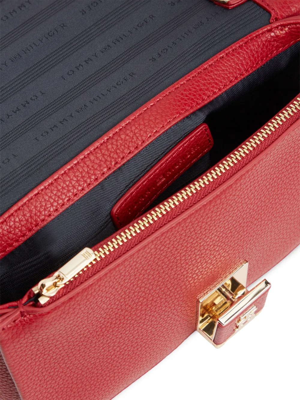 Tommy Hilfiger TH crossbodytas met monogram Rood