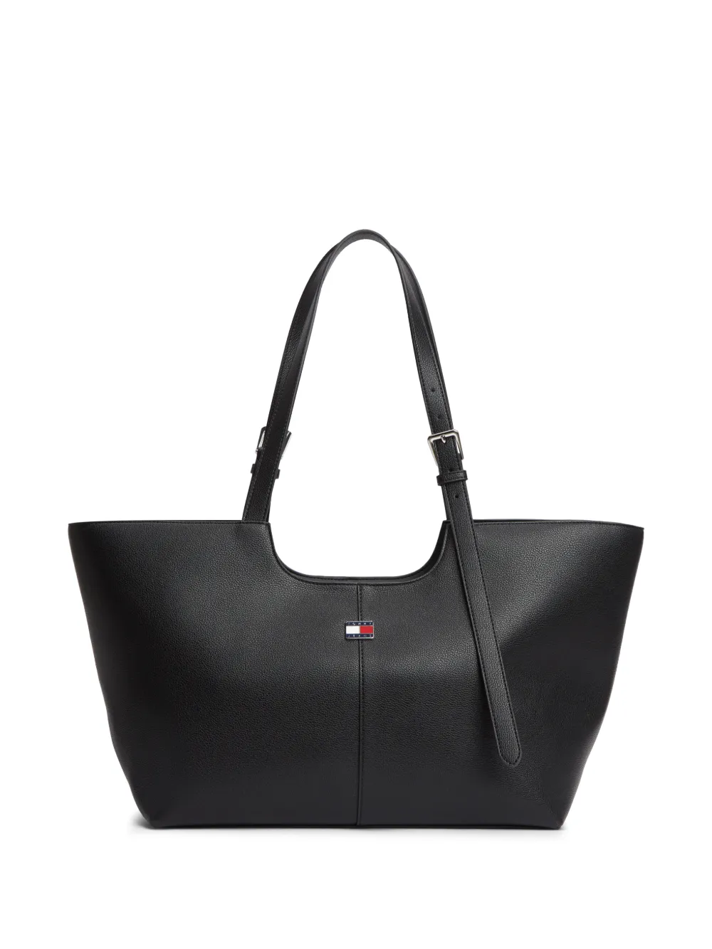 Tommy Hilfiger logo-plaque shoulder bag - Nero