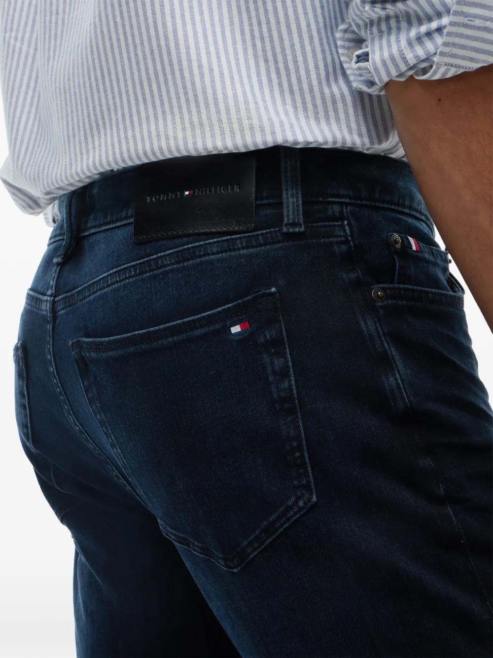 Tommy Hilfiger Bleeker slim-fit jeans Blauw