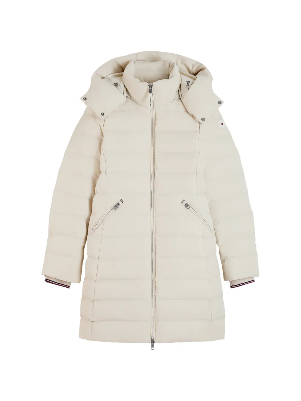 Tommy Hilfiger quilted hooded coat - Tons neutres Tommy Hilfiger quilted hooded coat - Tons neutres