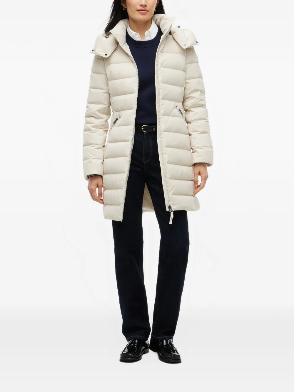 Tommy Hilfiger Gewatteerde jas Beige